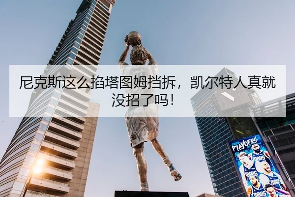 尼克斯这么掐塔图姆挡拆，凯尔特人真就没招了吗！